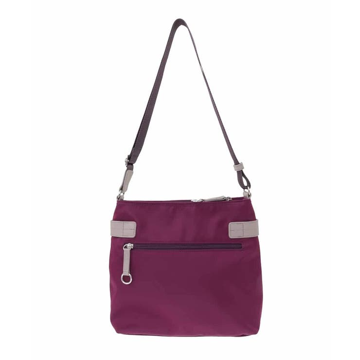 [撥水/500g以下の軽量]アクセントレザースクエアショルダーバッグ | MK MICHEL KLEIN BAG | 詳細画像5 