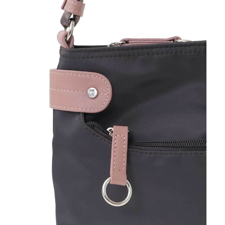 [撥水/500g以下の軽量]アクセントレザーコンパクトショルダーバッグ | MK MICHEL KLEIN BAG | 詳細画像12 