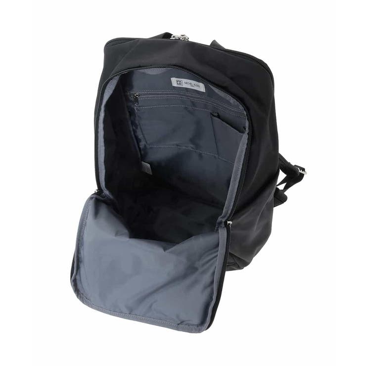 [撥水/A4収納可]フロントタックデザインリュック | MK MICHEL KLEIN BAG | 詳細画像15 