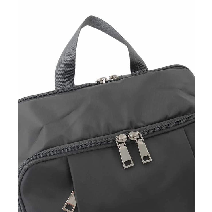 [撥水/A4収納可]フロントタックデザインリュック | MK MICHEL KLEIN BAG | 詳細画像5 