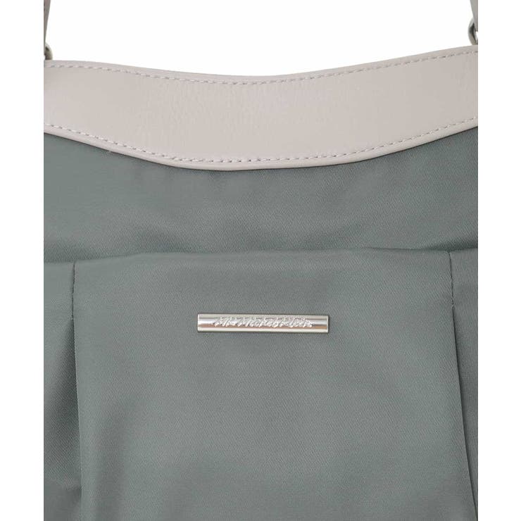 [撥水/2WAY/A4収納可]サイドポケットパイピングバッグ | MK MICHEL KLEIN BAG | 詳細画像13 