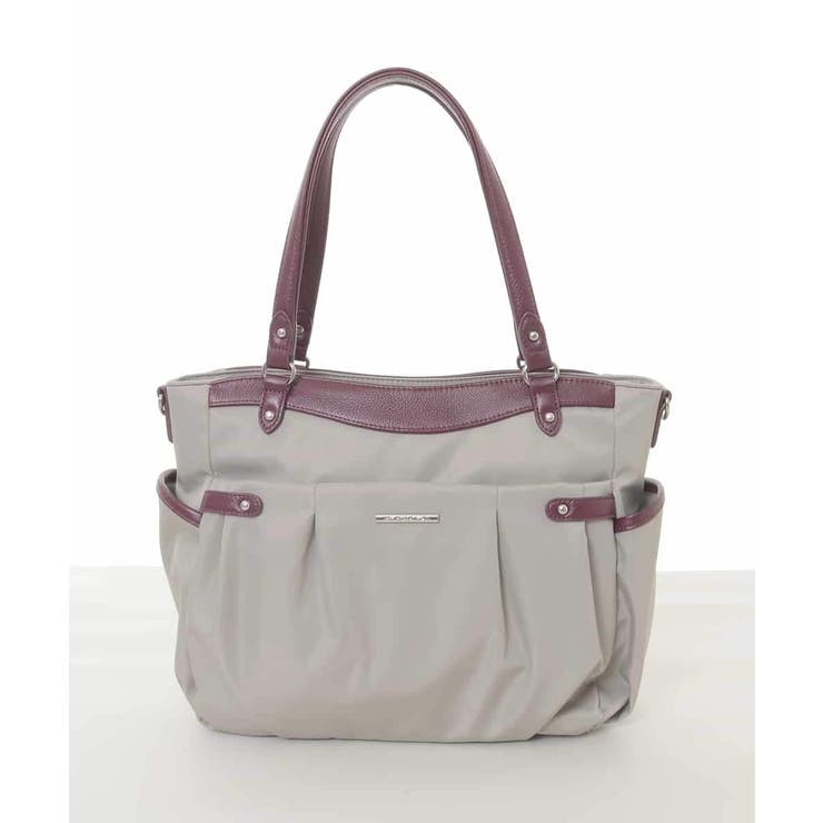 [撥水/2WAY/A4収納可]サイドポケットパイピングバッグ | MK MICHEL KLEIN BAG | 詳細画像2 