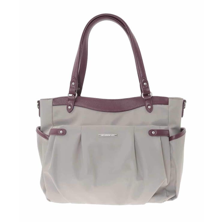 [撥水/2WAY/A4収納可]サイドポケットパイピングバッグ | MK MICHEL KLEIN BAG | 詳細画像3 