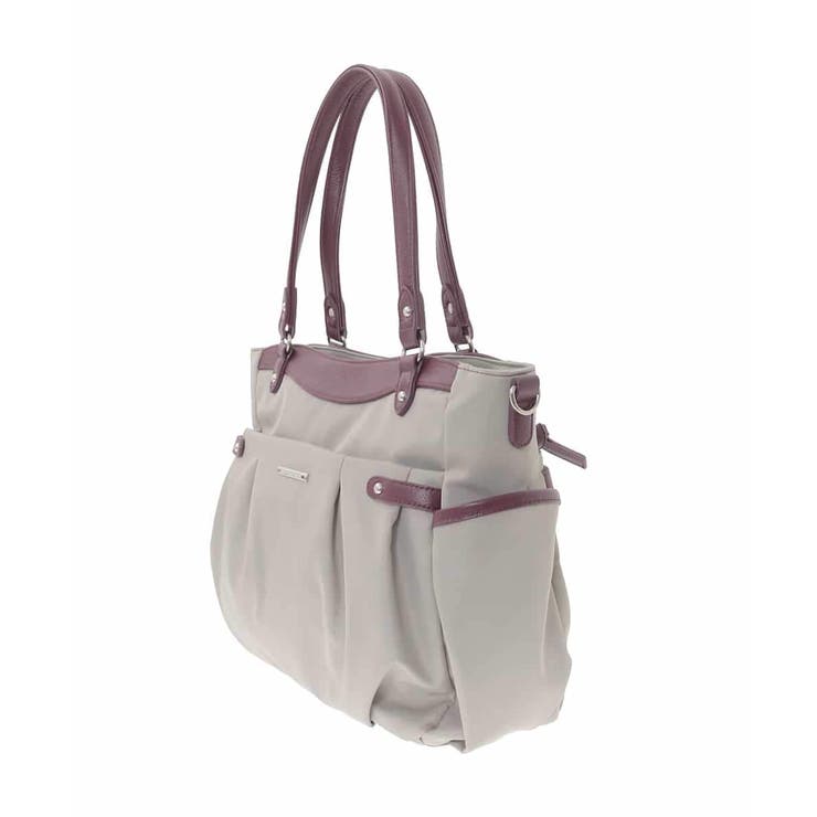 [撥水/2WAY/A4収納可]サイドポケットパイピングバッグ | MK MICHEL KLEIN BAG | 詳細画像4 