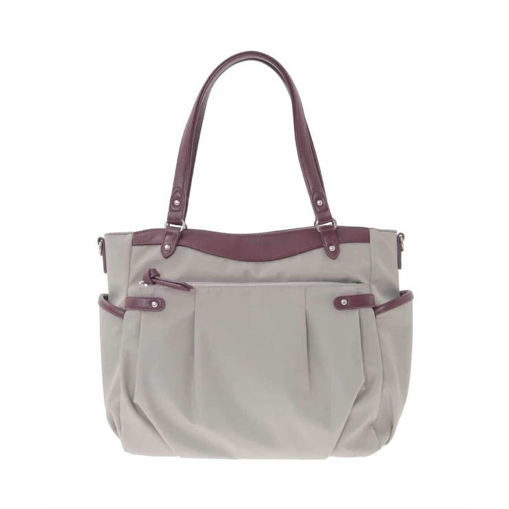 [撥水/2WAY/A4収納可]サイドポケットパイピングバッグ | MK MICHEL KLEIN BAG | 詳細画像5 