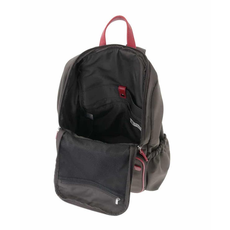 [撥水/A4収納可]スクエアデザインバックパック | MK MICHEL KLEIN BAG | 詳細画像15 