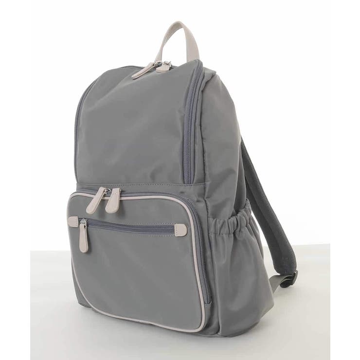 [撥水/A4収納可]スクエアデザインバックパック | MK MICHEL KLEIN BAG | 詳細画像2 