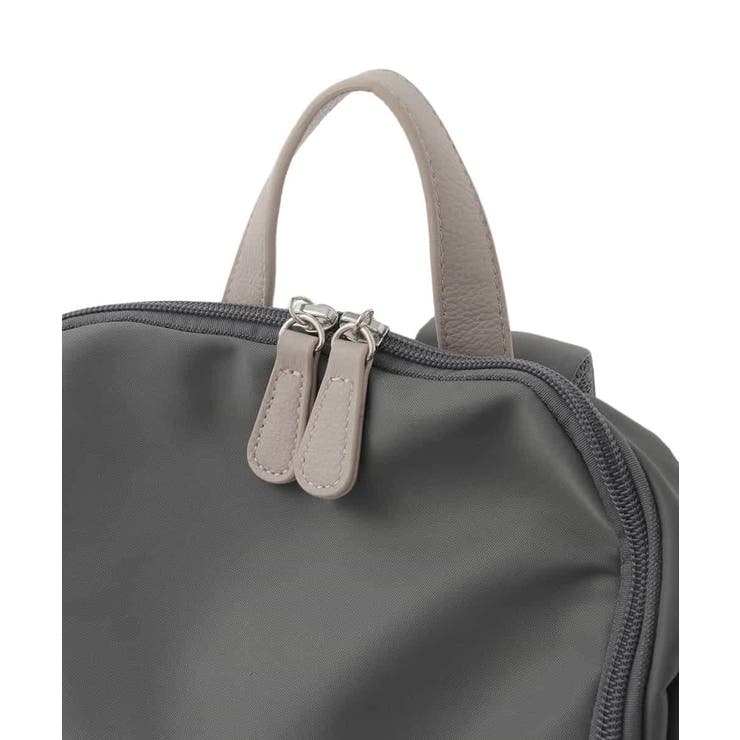 [撥水/A4収納可]スクエアデザインバックパック | MK MICHEL KLEIN BAG | 詳細画像6 