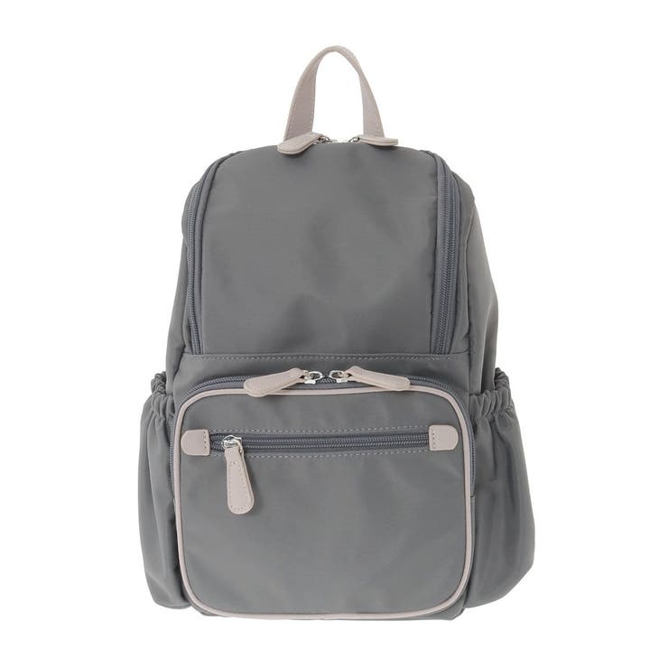 [撥水加工/軽量]スクエアデザインコンパクトリュック | MK MICHEL KLEIN BAG | 詳細画像12 