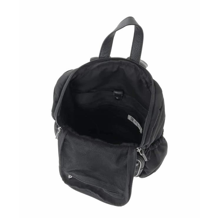 [撥水加工/軽量]スクエアデザインコンパクトリュック | MK MICHEL KLEIN BAG | 詳細画像16 