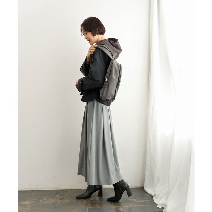 [15L/撥水/A4収納可]フロントタックデザインコンパクトリュック | MK MICHEL KLEIN BAG | 詳細画像19 