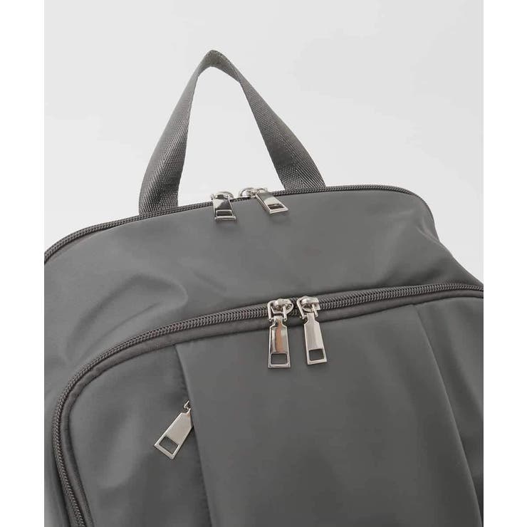 [23L/撥水/A4収納可]フロントタックデザインリュック | MK MICHEL KLEIN BAG | 詳細画像4 