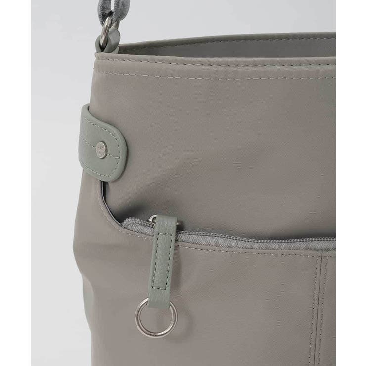 [撥水/軽量]アクセントレザースクエアショルダーバッグ | MK MICHEL KLEIN BAG | 詳細画像11 