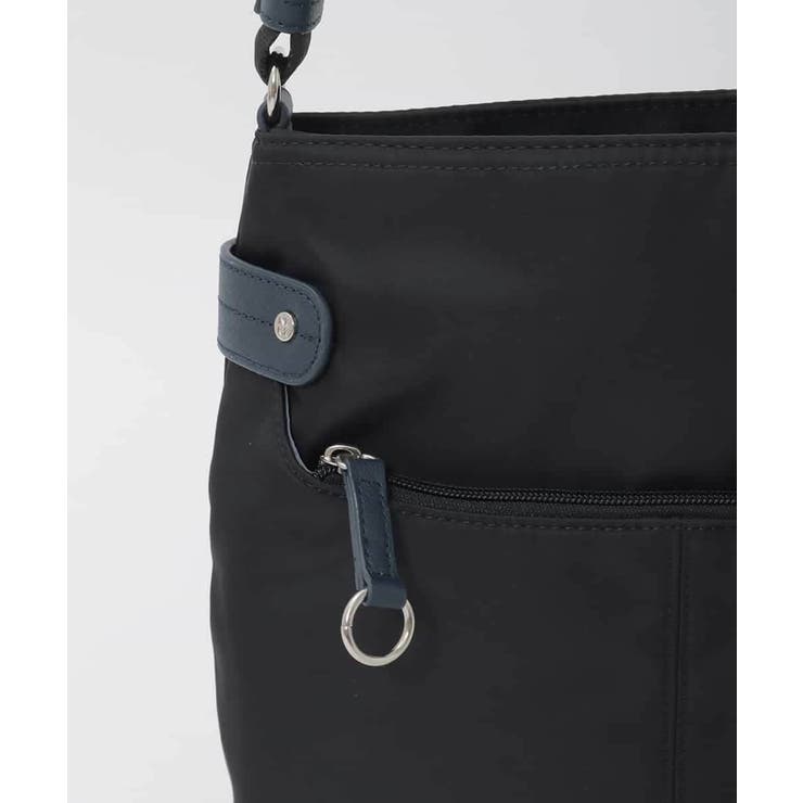 [撥水/軽量]アクセントレザースクエアショルダーバッグ | MK MICHEL KLEIN BAG | 詳細画像15 