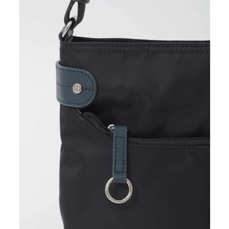 [撥水/軽量]アクセントレザーコンパクトショルダーバッグ | MK MICHEL KLEIN BAG | 詳細画像15 
