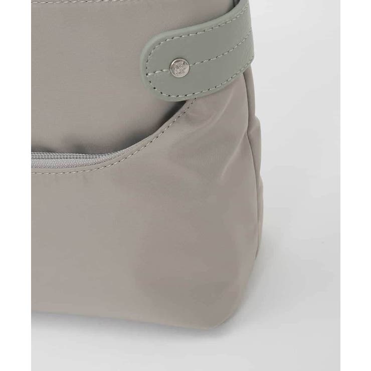 [撥水/軽量]アクセントレザーコンパクトショルダーバッグ | MK MICHEL KLEIN BAG | 詳細画像7 