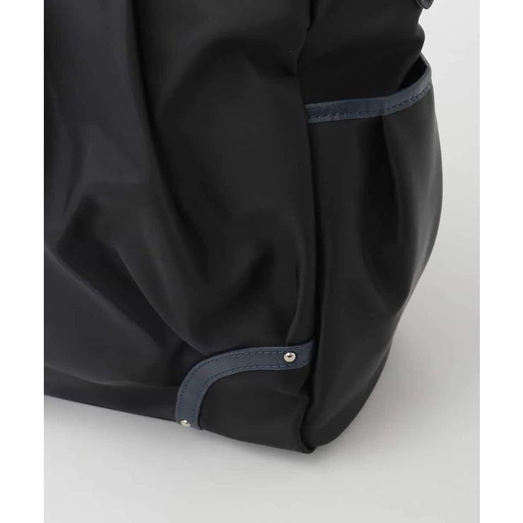 [2WAY/撥水/A4収納可]レザージョイントタックデザイントートバッグ | MK MICHEL KLEIN BAG | 詳細画像7 