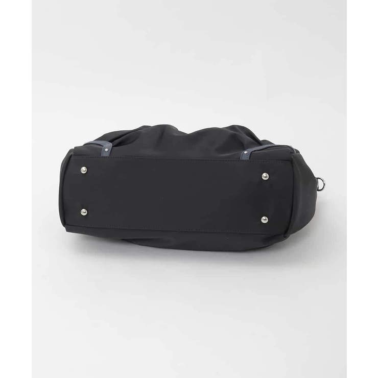 [2WAY/撥水/A4収納可]レザージョイントタックデザイントートバッグ | MK MICHEL KLEIN BAG | 詳細画像8 