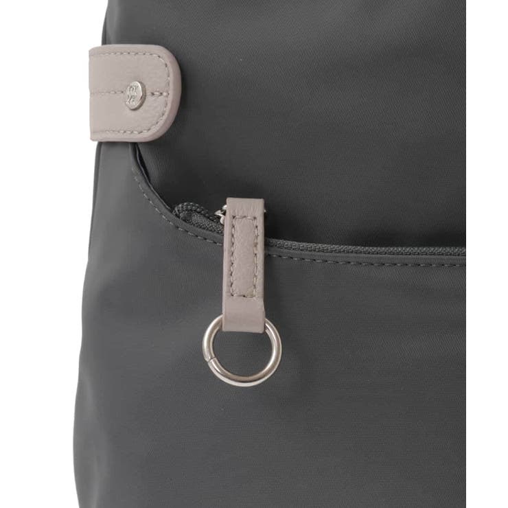 [撥水/500g以下の軽量]アクセントレザースクエアショルダーバッグ | MK MICHEL KLEIN BAG | 詳細画像21 