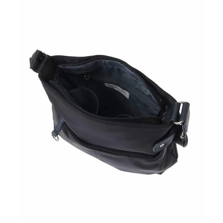 [撥水/500g以下の軽量]アクセントレザースクエアショルダーバッグ | MK MICHEL KLEIN BAG | 詳細画像24 