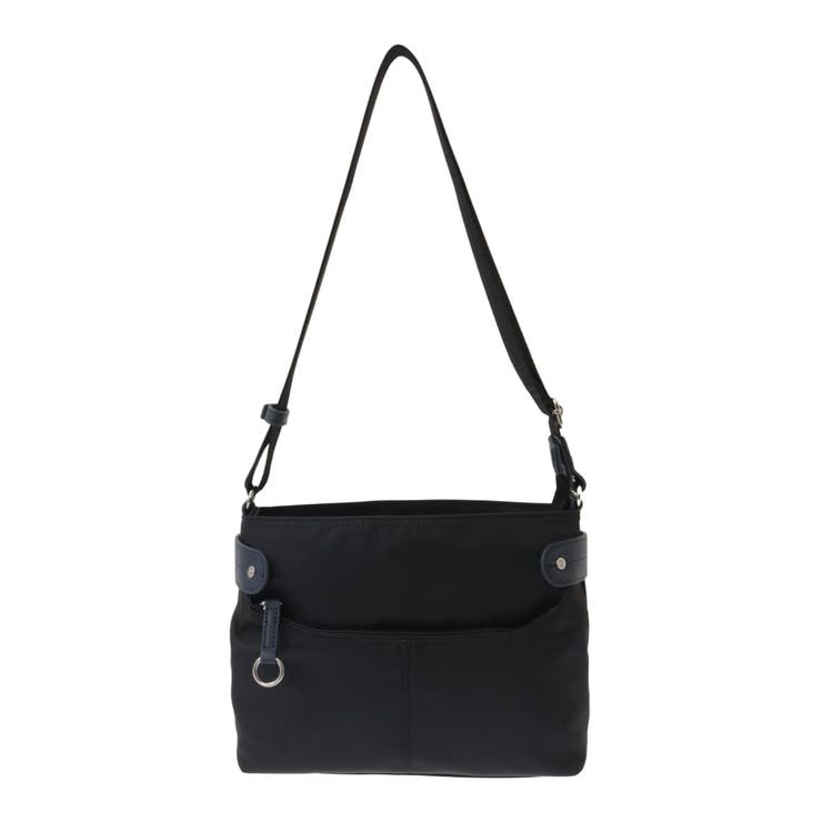 [撥水/500g以下の軽量]アクセントレザーコンパクトショルダーバッグ | MK MICHEL KLEIN BAG | 詳細画像13 