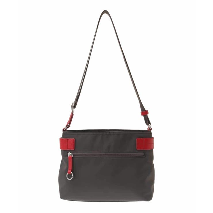 [撥水/500g以下の軽量]アクセントレザーコンパクトショルダーバッグ | MK MICHEL KLEIN BAG | 詳細画像4 