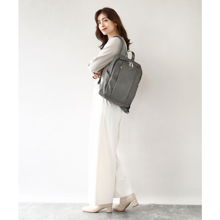 [撥水]フロントタックコンパクトリュック | MK MICHEL KLEIN BAG | 詳細画像20 