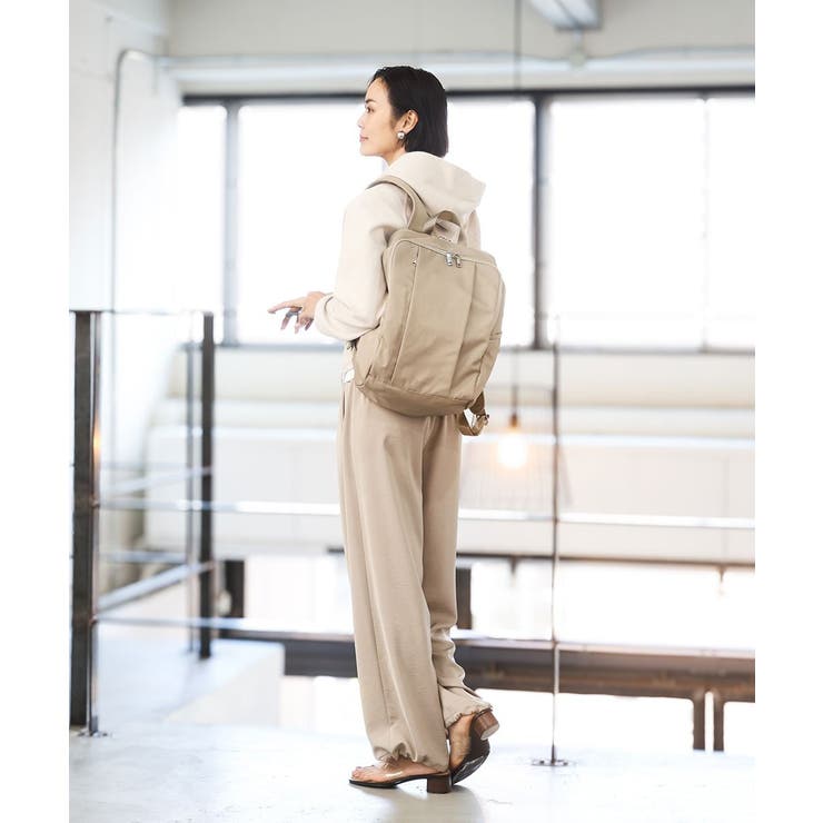 [撥水/A4収納可]フロントタックデザインリュック | MK MICHEL KLEIN BAG | 詳細画像17 