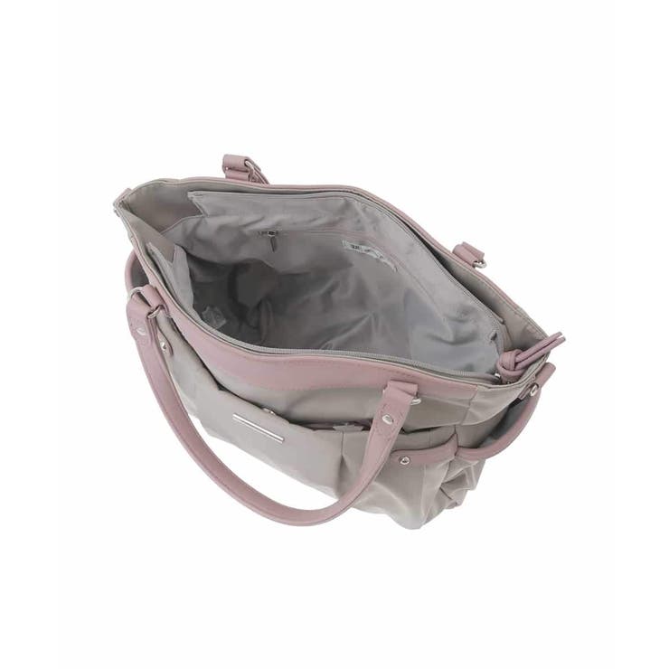 [撥水/2WAY/A4収納可]サイドポケットパイピングバッグ | MK MICHEL KLEIN BAG | 詳細画像11 