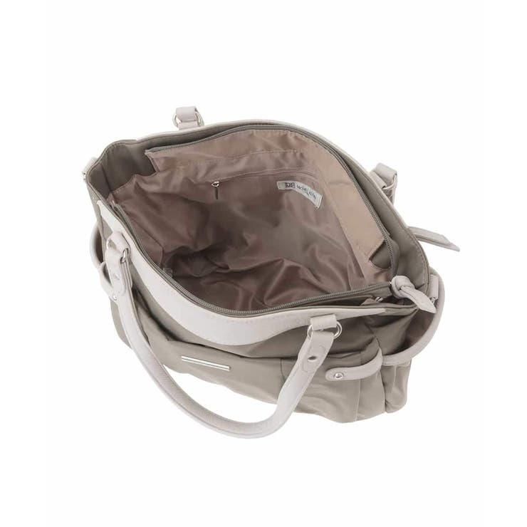 [撥水/2WAY/A4収納可]サイドポケットパイピングバッグ | MK MICHEL KLEIN BAG | 詳細画像14 