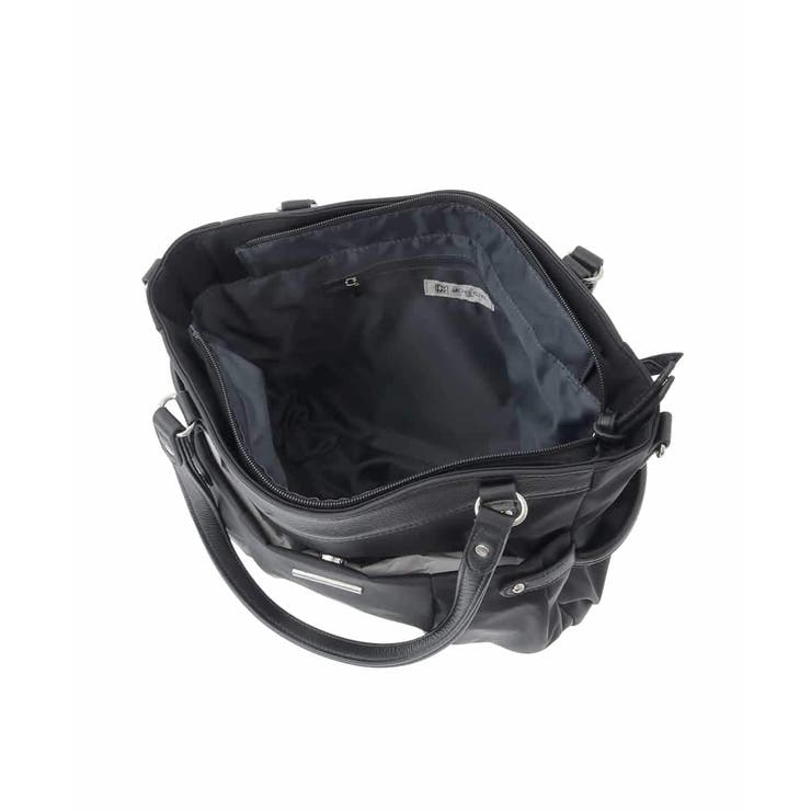 [撥水/2WAY/A4収納可]サイドポケットパイピングバッグ | MK MICHEL KLEIN BAG | 詳細画像16 