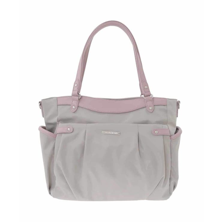 [撥水/2WAY/A4収納可]サイドポケットパイピングバッグ | MK MICHEL KLEIN BAG | 詳細画像2 