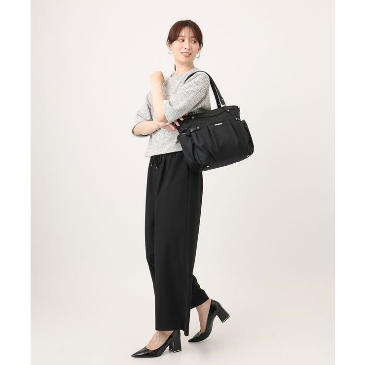 [撥水/2WAY/A4収納可]サイドポケットパイピングバッグ | MK MICHEL KLEIN BAG | 詳細画像22 
