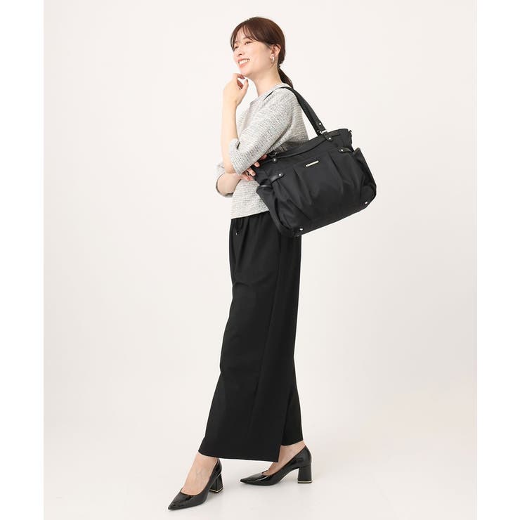 [撥水/2WAY/A4収納可]サイドポケットパイピングバッグ | MK MICHEL KLEIN BAG | 詳細画像23 