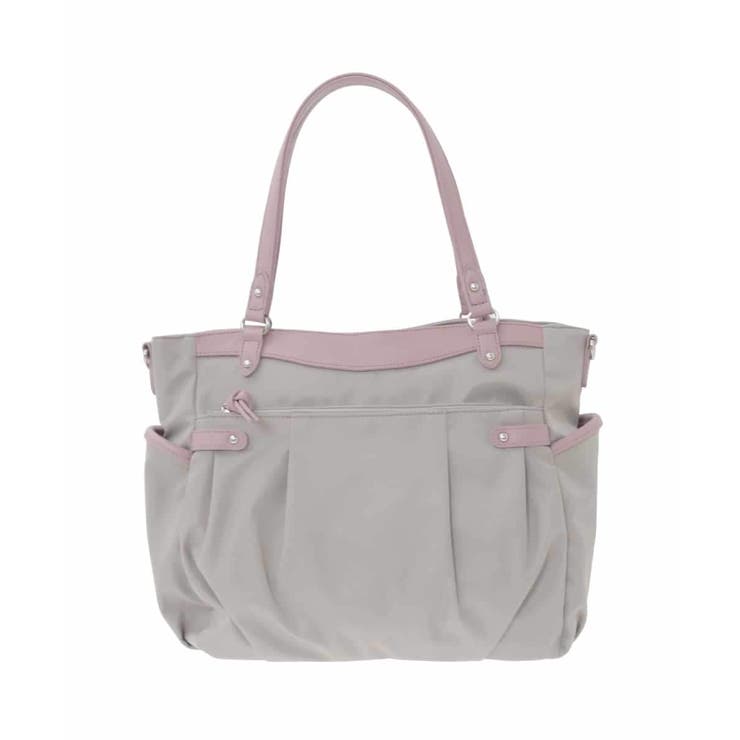 [撥水/2WAY/A4収納可]サイドポケットパイピングバッグ | MK MICHEL KLEIN BAG | 詳細画像4 