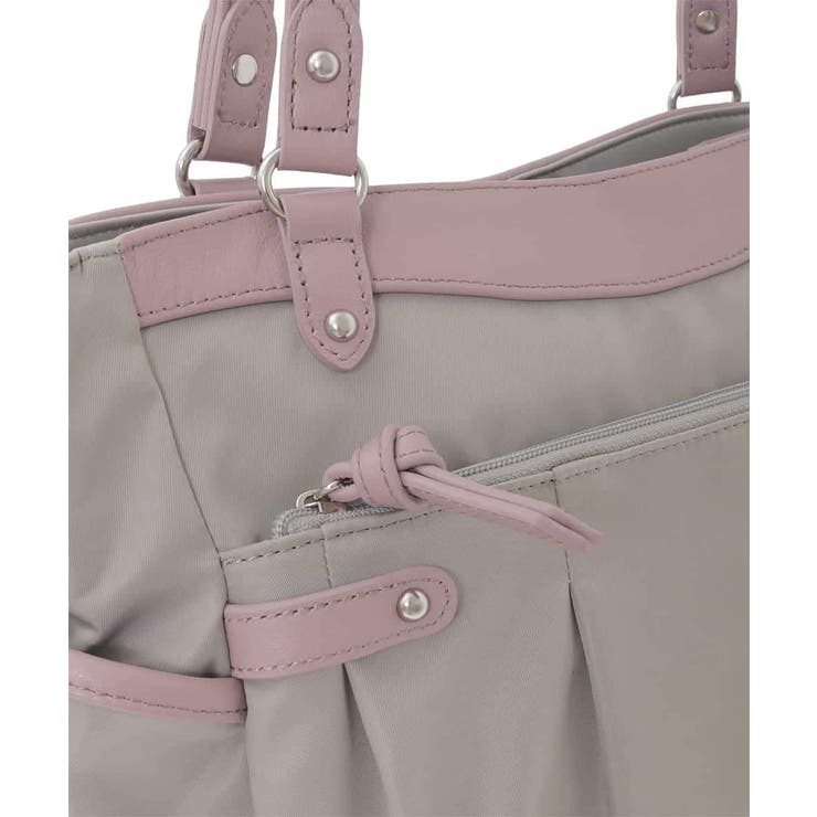 [撥水/2WAY/A4収納可]サイドポケットパイピングバッグ | MK MICHEL KLEIN BAG | 詳細画像8 