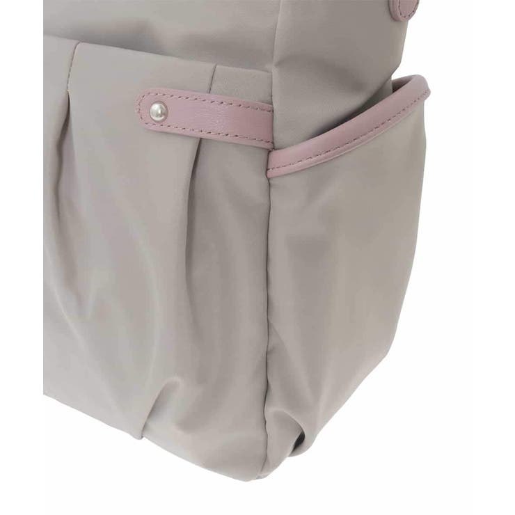 [撥水/2WAY/A4収納可]サイドポケットパイピングバッグ | MK MICHEL KLEIN BAG | 詳細画像9 