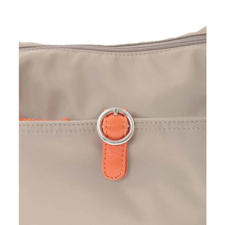 [撥水/軽量]レザーポイントナイロンショルダーバッグ | MK MICHEL KLEIN BAG | 詳細画像11 