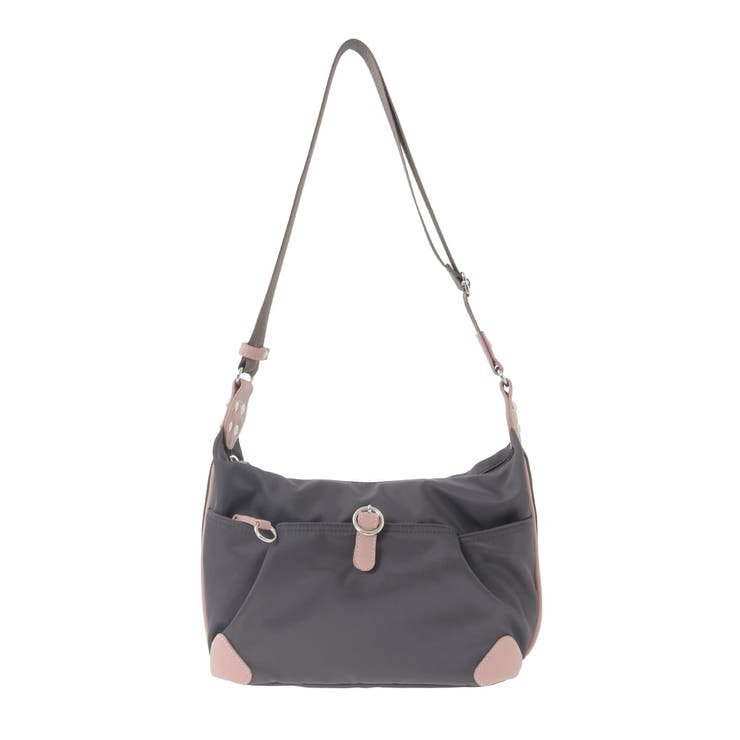 [撥水/軽量]レザーポイントナイロンショルダーバッグ | MK MICHEL KLEIN BAG | 詳細画像16 