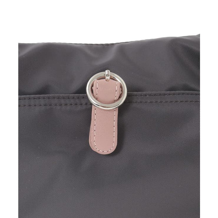 [撥水/軽量]レザーポイントナイロンショルダーバッグ | MK MICHEL KLEIN BAG | 詳細画像17 