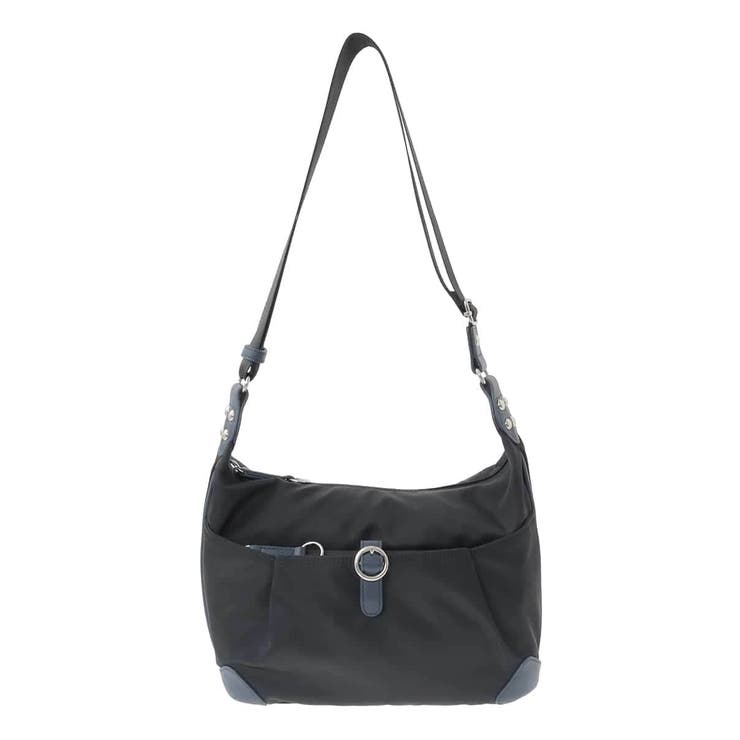 [撥水/軽量]レザーポイントナイロンショルダーバッグ | MK MICHEL KLEIN BAG | 詳細画像2 