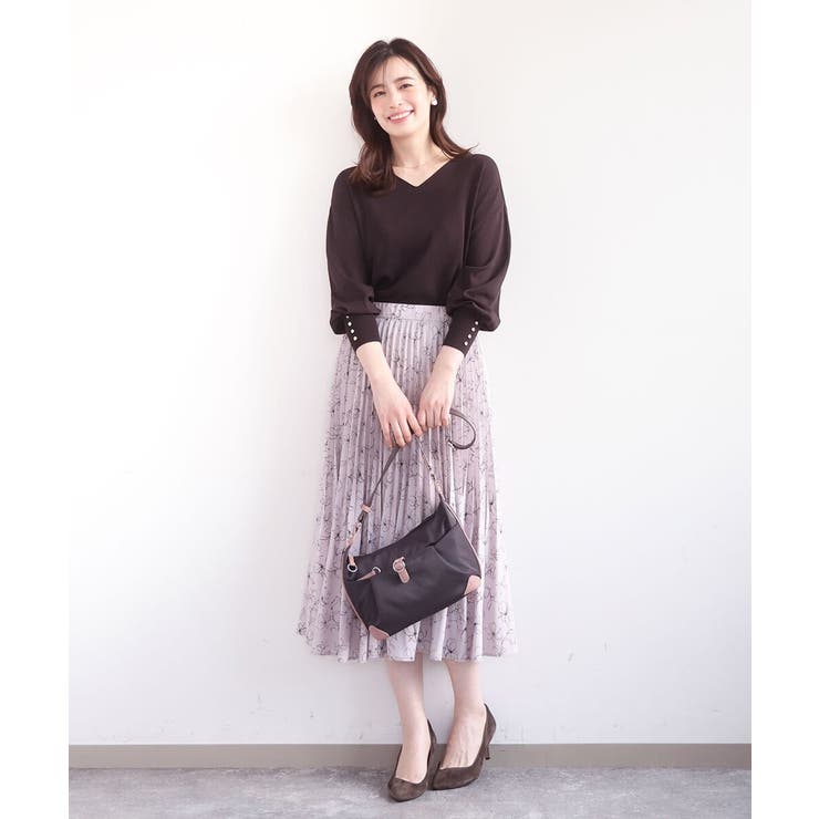[撥水/軽量]レザーポイントナイロンショルダーバッグ | MK MICHEL KLEIN BAG | 詳細画像25 