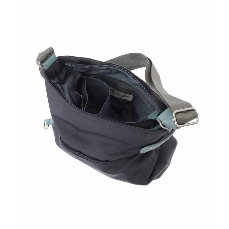 [撥水/軽量]アクセントレザースクエアショルダーバッグ | MK MICHEL KLEIN BAG | 詳細画像10 