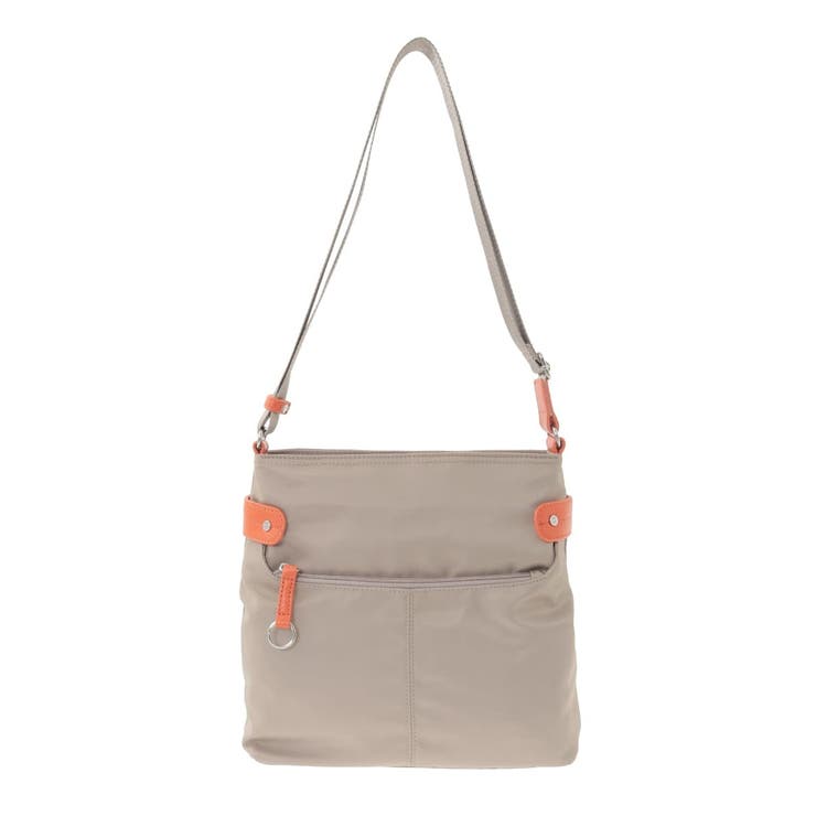 [撥水/軽量]アクセントレザースクエアショルダーバッグ | MK MICHEL KLEIN BAG | 詳細画像11 