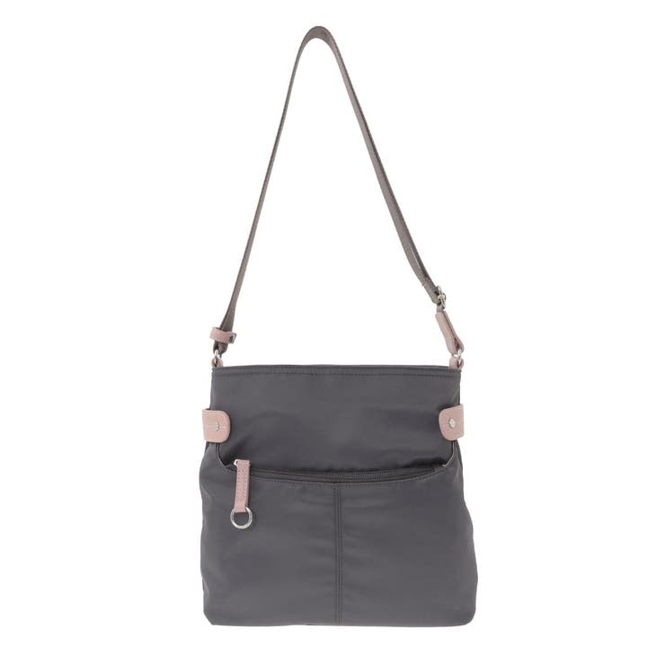 [撥水/軽量]アクセントレザースクエアショルダーバッグ | MK MICHEL KLEIN BAG | 詳細画像14 