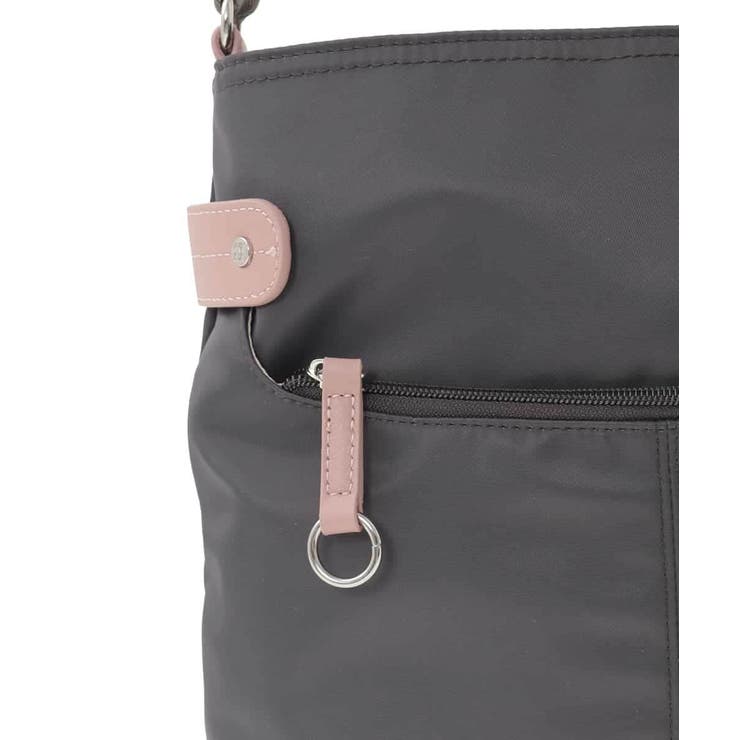 [撥水/軽量]アクセントレザースクエアショルダーバッグ | MK MICHEL KLEIN BAG | 詳細画像15 