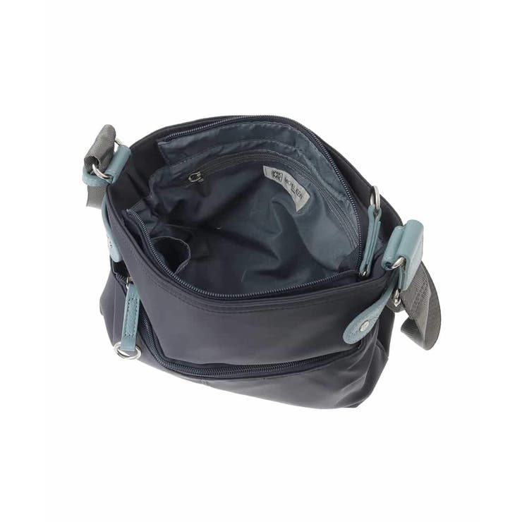 [撥水/軽量]アクセントレザーコンパクトショルダーバッグ | MK MICHEL KLEIN BAG | 詳細画像11 