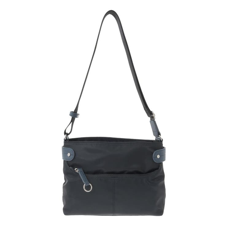 [撥水/軽量]アクセントレザーコンパクトショルダーバッグ | MK MICHEL KLEIN BAG | 詳細画像12 