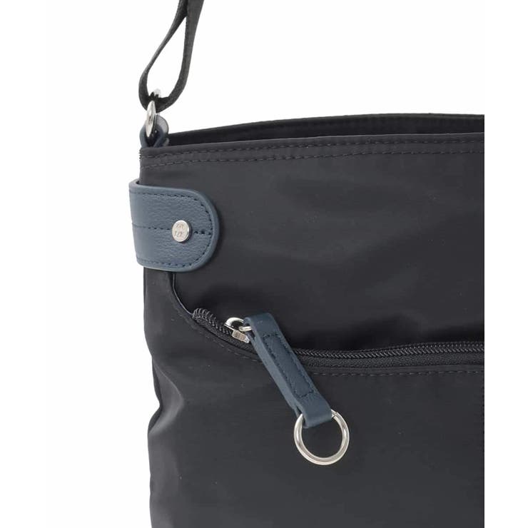 [撥水/軽量]アクセントレザーコンパクトショルダーバッグ | MK MICHEL KLEIN BAG | 詳細画像13 