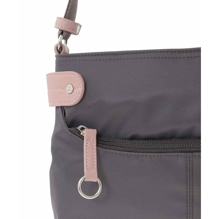 [撥水/軽量]アクセントレザーコンパクトショルダーバッグ | MK MICHEL KLEIN BAG | 詳細画像15 